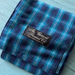 Vermont flannel company scarf nwot